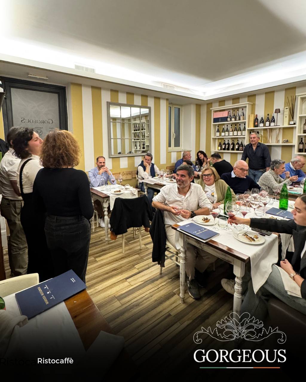 Serata L'Antidoto da Gorgeous — degustazione vini